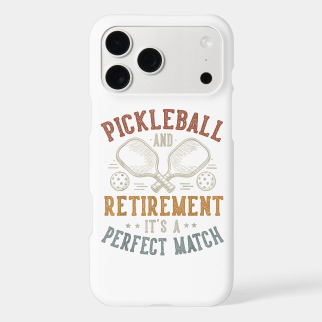 Pickleball and Retirement It's A Perfect Match (Back)