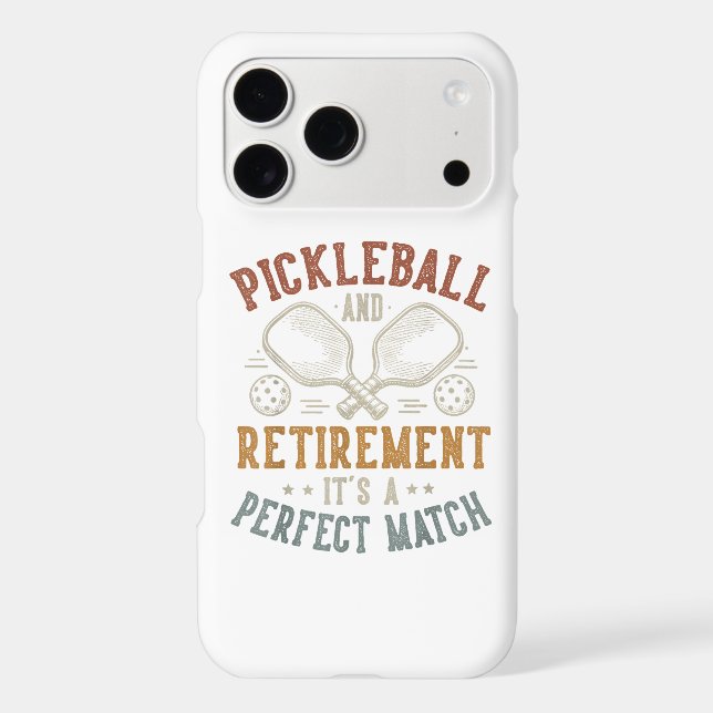 Pickleball and Retirement It's A Perfect Match (Back)