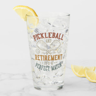 Pickleball and Retirement It's A Perfect Match Glass