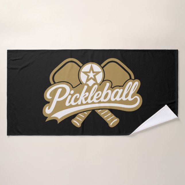Pickleball Apparel Players Bath Towel (Bath Towel)