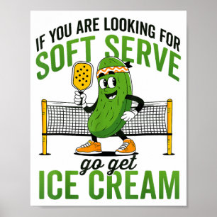 Pickleball art for men women pickleball player poster