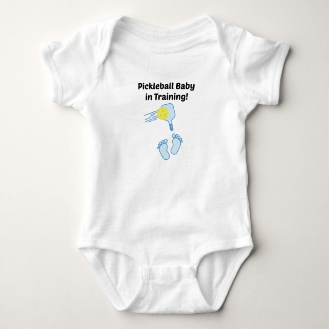 Pickleball baby in training!,love Pickleball baby  Bodysuit (Front)