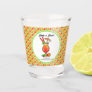Pickleball Bachelorette Wedding Dinks & Drinks Shot Glass