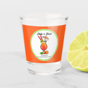 Pickleball Bachelorette Wedding Dinks & Drinks Shot Glass