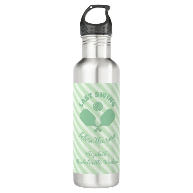 Pickleball Bachelorette Weekend 710 Ml Water Bottle (Front)