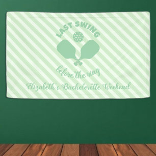 Pickleball Bachelorette Weekend Banner