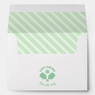 Pickleball Bachelorette Weekend Envelope