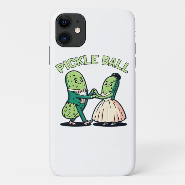 Pickleball Ballroom Dancing Case-Mate iPhone Case (Back)