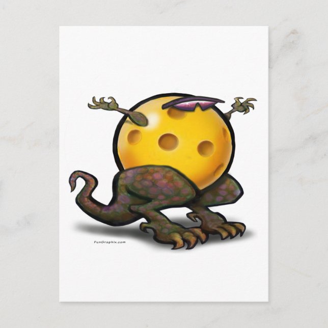 Pickleball Beast Postcard (Front)