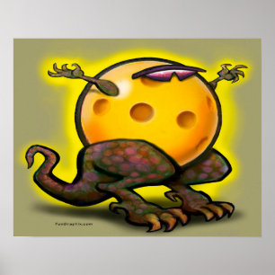 Pickleball Beast Poster