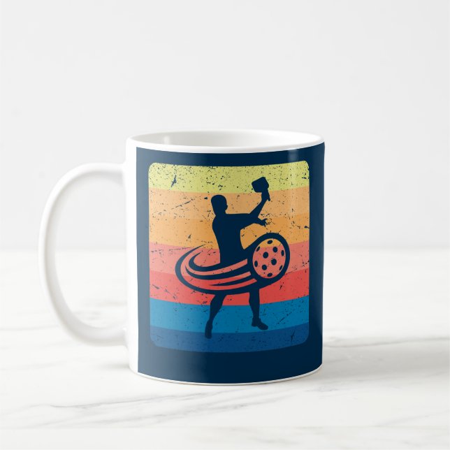 Pickleball Best Gift For Sports Lover's Coffee Mug (Left)