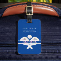 Pickleball Best Grandma Floral Paddle