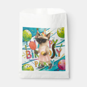 Pickleball birthday party favour bag