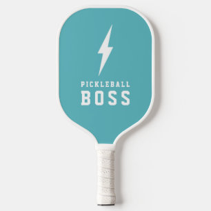 Pickleball Boss Lightning Bolt Custom Colour    Pickleball Paddle