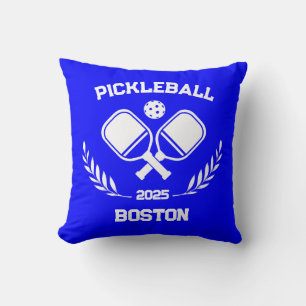 Pickleball Boston 2025 Custom Blue Cushion