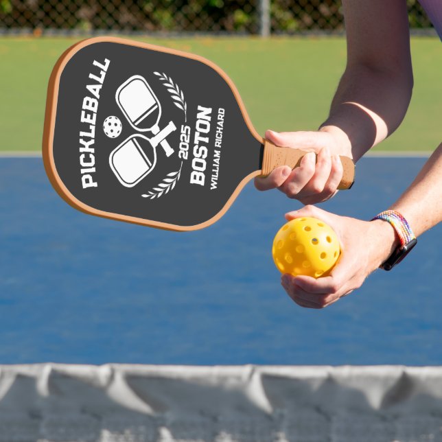 Pickleball Boston 2025 Custom Paddle (Insitu)