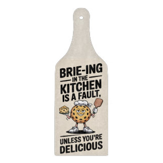 Pickleball Brie-Ing In The Kitchen Is A Fault Cutting Board