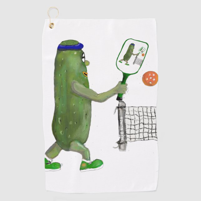 Pickleball Camano Stanwood Players Golf Towel (Front)