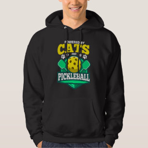 Pickleball  Cat  Pickleball Pickleball Player Hoodie