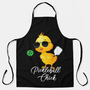 Pickleball Chick Funny Pickleball Apron