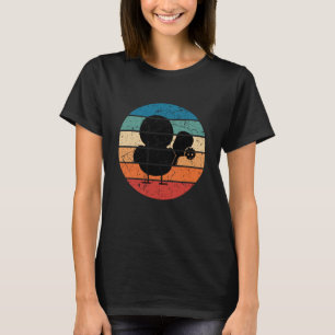 Pickleball Chick Retro Vintage  4 T-Shirt