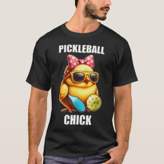 Pickleball Chick Womens Pickleball Pickle Ball Pla T-Shirt