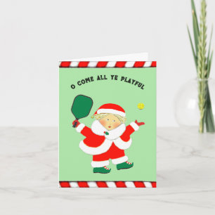 Pickleball Christmas Cards