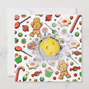 Pickleball Christmas Cards