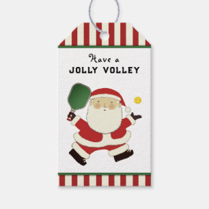 Pickleball Christmas Gift Tags