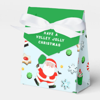 Pickleball Christmas Holiday Favour Box
