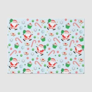 Pickleball Christmas Holiday Tissue Paper