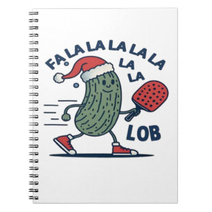 Pickleball Christmas Notebook