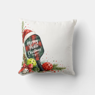 Pickleball Christmas on Court Cushion
