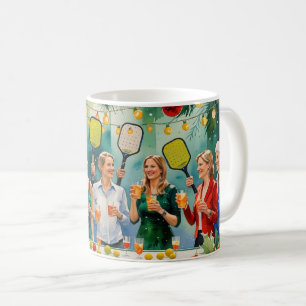 Pickleball Christmas Party Coffee Mug