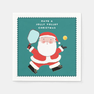 Pickleball Christmas Party Napkin