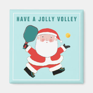 Pickleball Christmas Stocking Stuffer Magnet