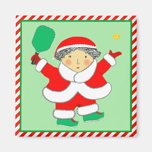 Pickleball Christmas Stocking Stuffers Magnet