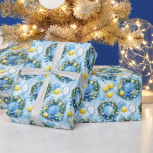 Pickleball Christmas themed Wrapping Paper