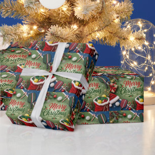 Pickleball Christmas themed Wrapping Paper