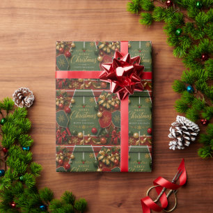 Pickleball Christmas themed Wrapping Paper