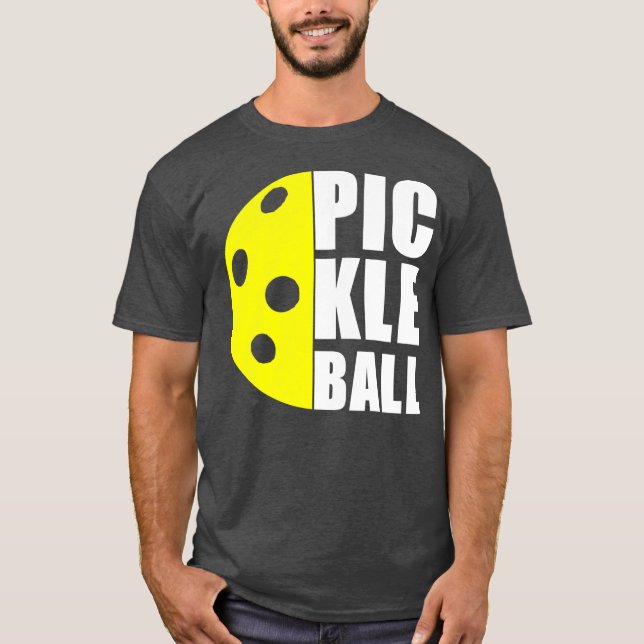 Pickleball Clothing for Men Women Pickleball Gear T-Shirt (Front)