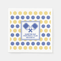 Pickleball Club Backyard Pickle Court Custom Text