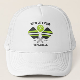 Pickleball Club Team Player Custom Pickle Gift Tru Trucker Hat