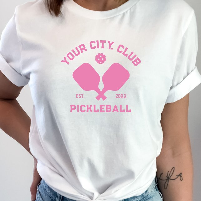 Pickleball Club Team Player Custom Pickler Gift T-Shirt (Creator Uploaded)