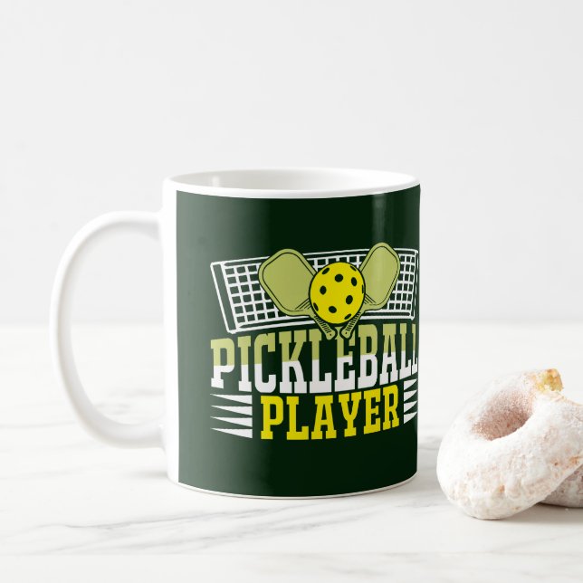 Pickleball Coffee Mug (With Donut)