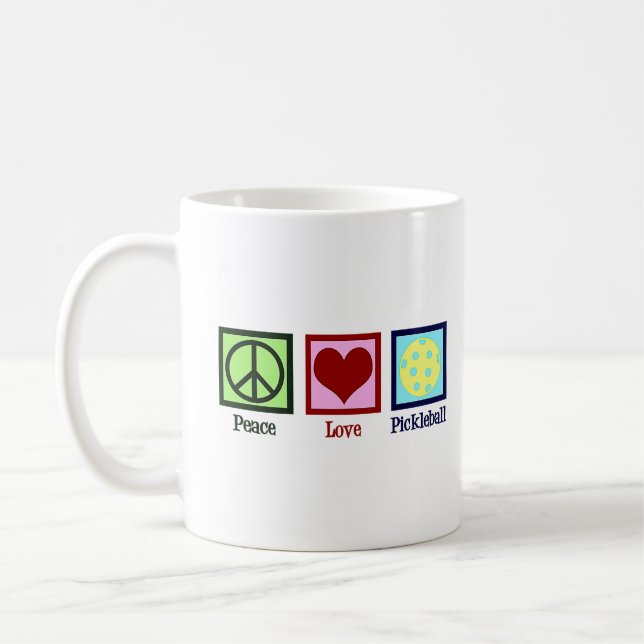 Pickleball Coffee Mug (Left)