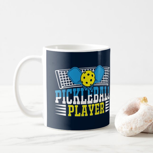 Pickleball Coffee Mug (With Donut)