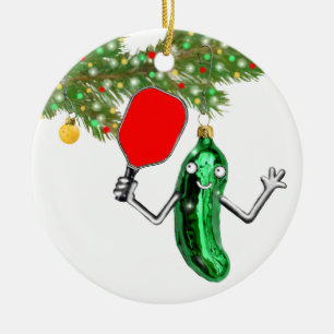 Pickleball Collectable Ceramic Tree Decoration