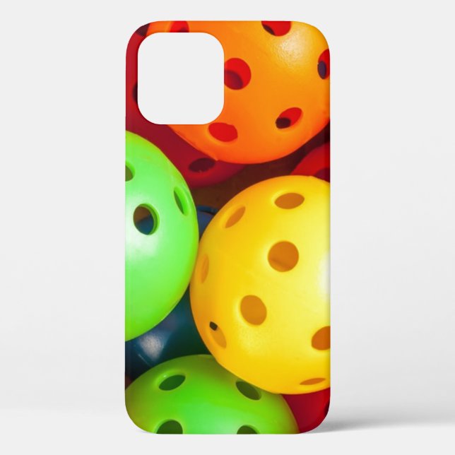 Pickleball Colourful Case-Mate iPhone Case (Back)