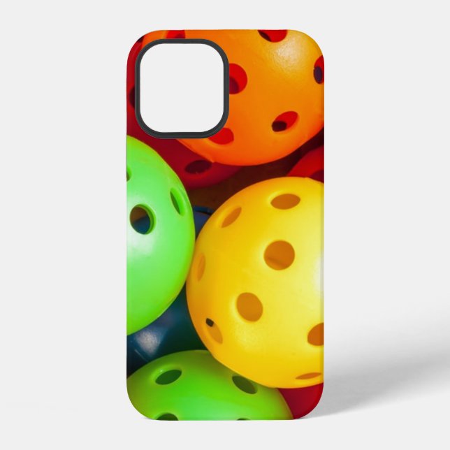 Pickleball Colourful iPhone Case (Back)